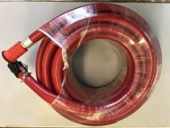 FIRE FIGHTING HOSE 20M REEL KIT BRASS NOZZLE RED 25mm 1" QUICK RELEASE CAM LOCK