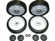 200mm SET of Grey FRONT & REAR DRIVE WHEELS for HONDA 21